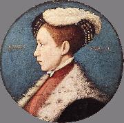 HOLBEIN, Hans the Younger Edward, Prince of Wales d Spain oil painting artist